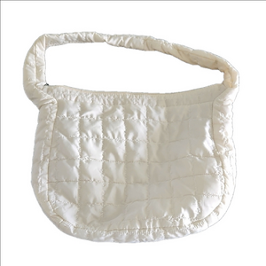 Women Winter Quilted Soft Padded Shoulder Bag Handbag Bag Large Tote Bag New